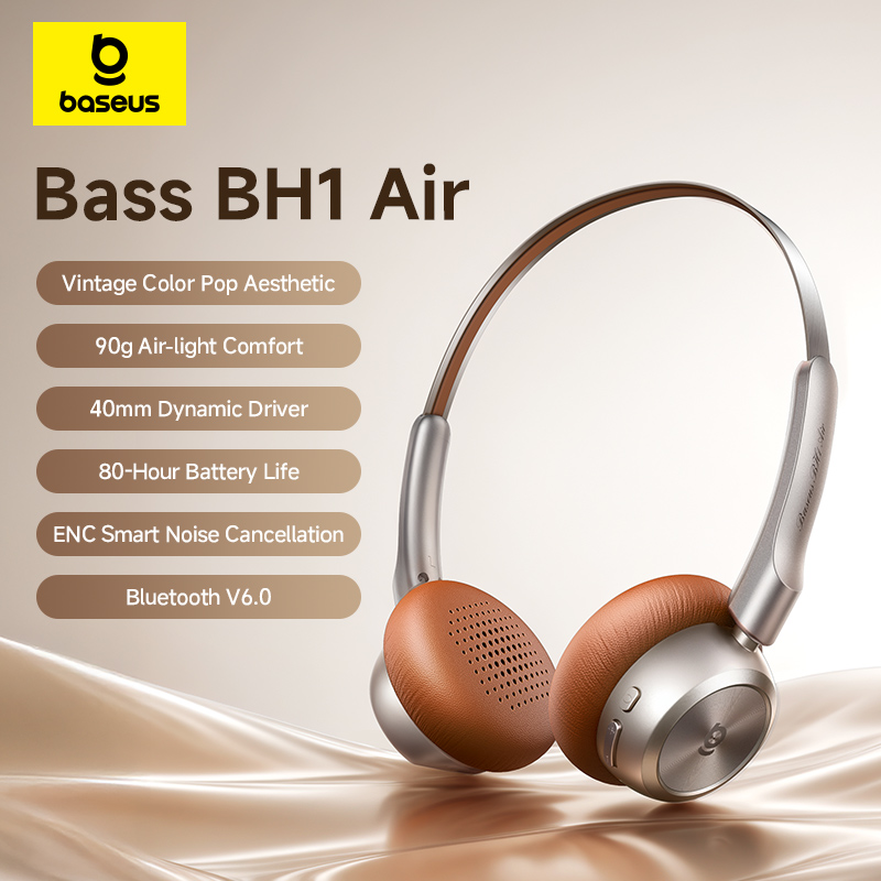 Casque sans fil Baseus BH1 Air - Anc Wireless Over Ear Headphones avis et prix