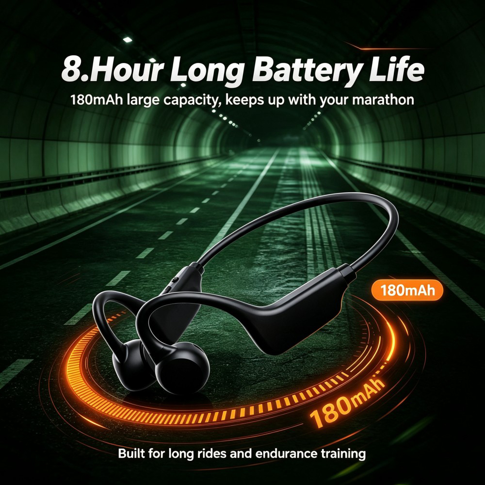 KEBIDUMEI Écouteurs à conducti - Bone Conduction Running Headphones avis et prix