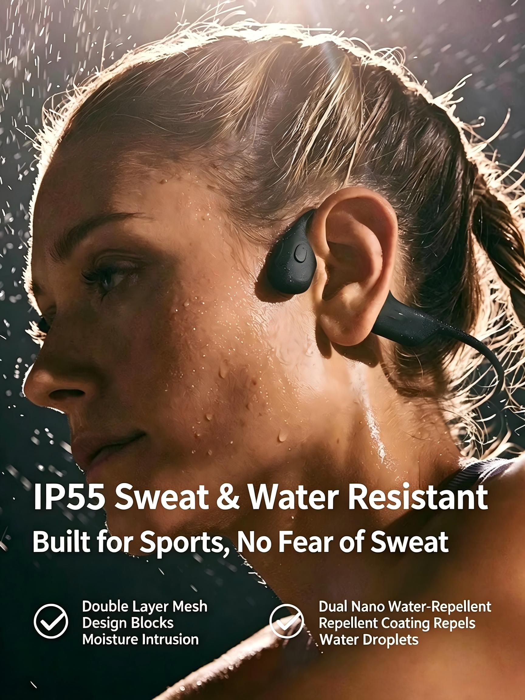 Casque Bluetooth à conduction  - Bone Conduction Running Headphones avis et prix