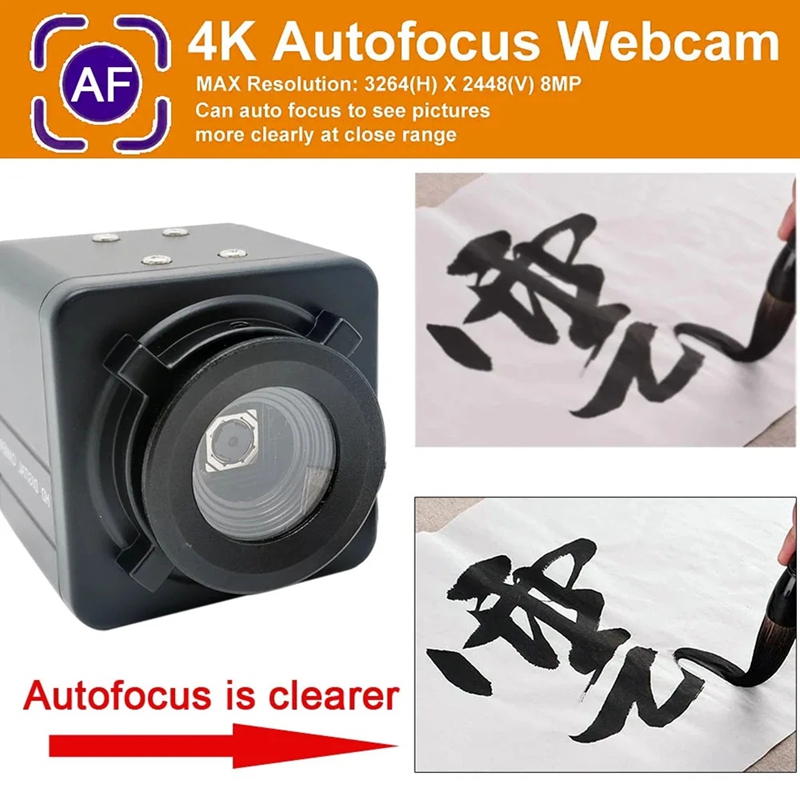 Webcam USB industrielle 4K pou - Laptops avis et prix