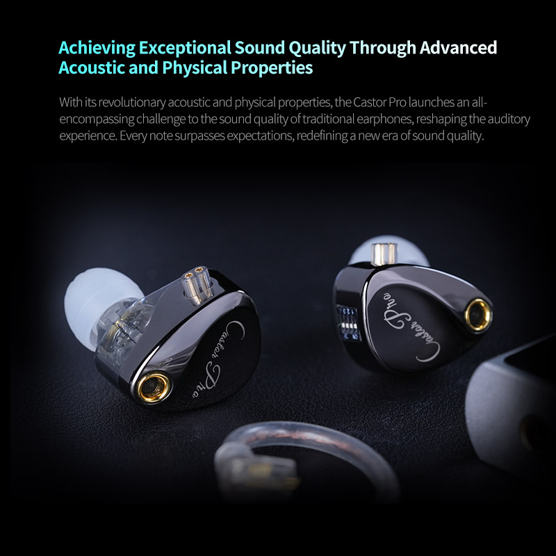 KZ Castor PRO dans l'oreille é - Type C Wired Earphones With Mic avis et prix