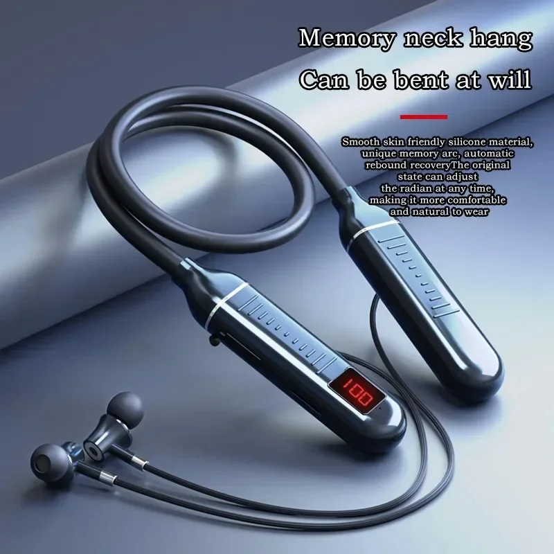 Écouteurs sans fil Bluebooth,  - Magnetic Neckband Sports Earphones avis et prix